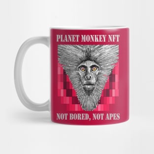 Planet Monkey NFT Not Bored Apes Mug